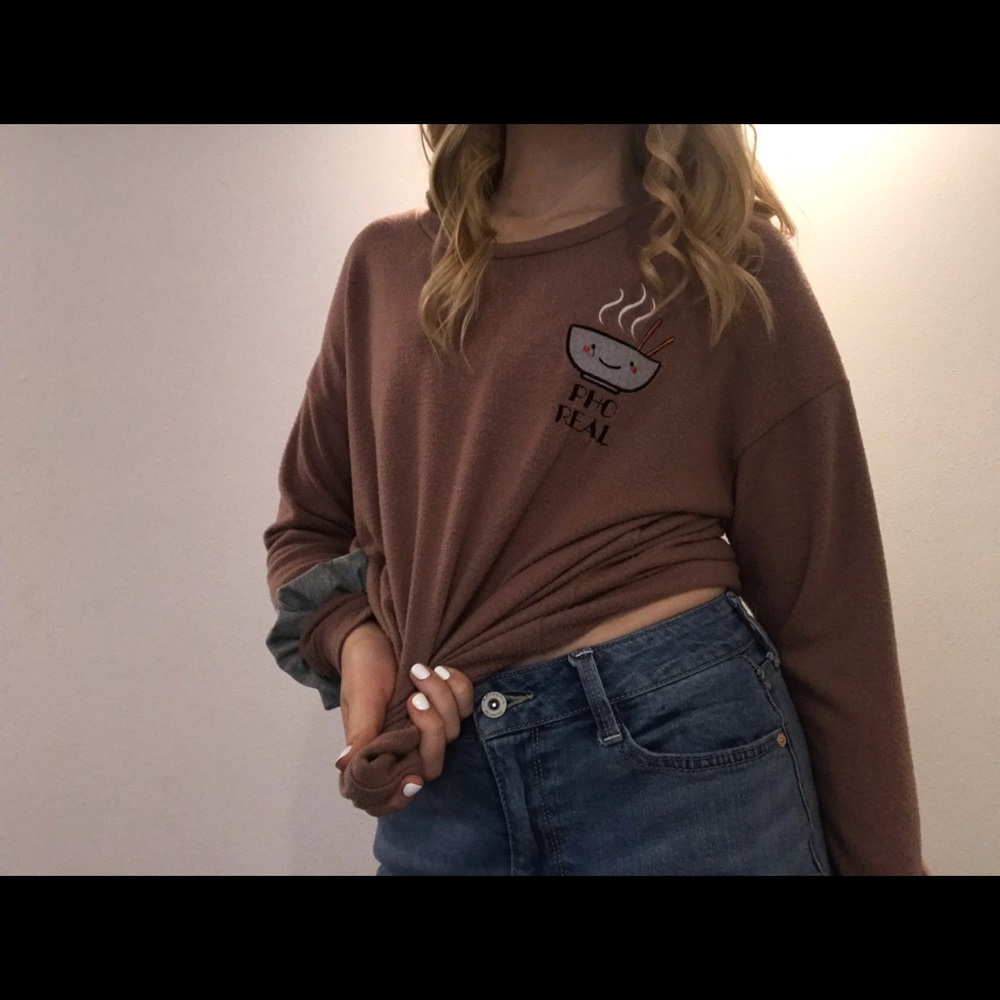 Pho real sweater